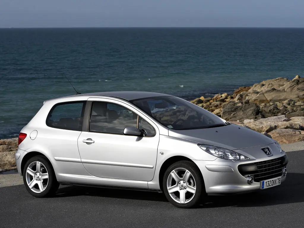 Peugeot 307 (3A/C) 1 поколение, рестайлинг, хэтчбек 3 дв. (05.2005 - 12.2008)